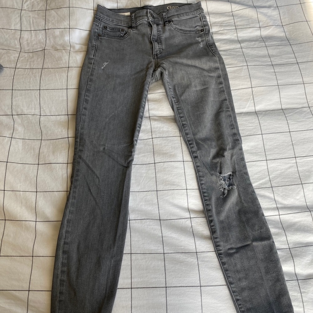 Gap Grey Skinny Jeans